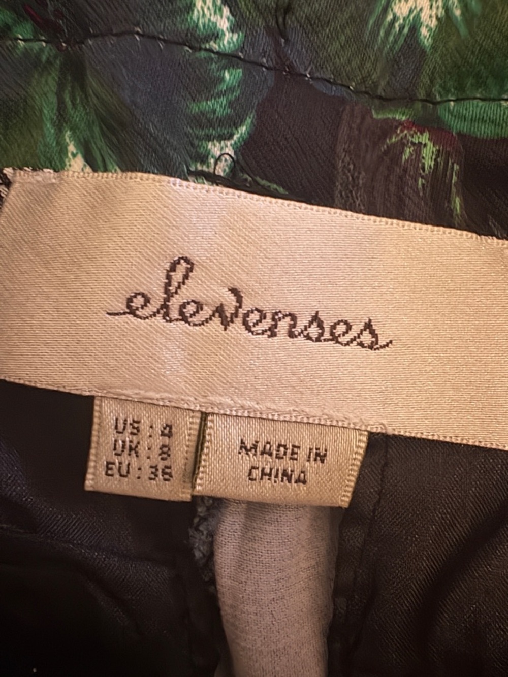 Anthropologie Floral Satin Pants - Picture 6 of 7